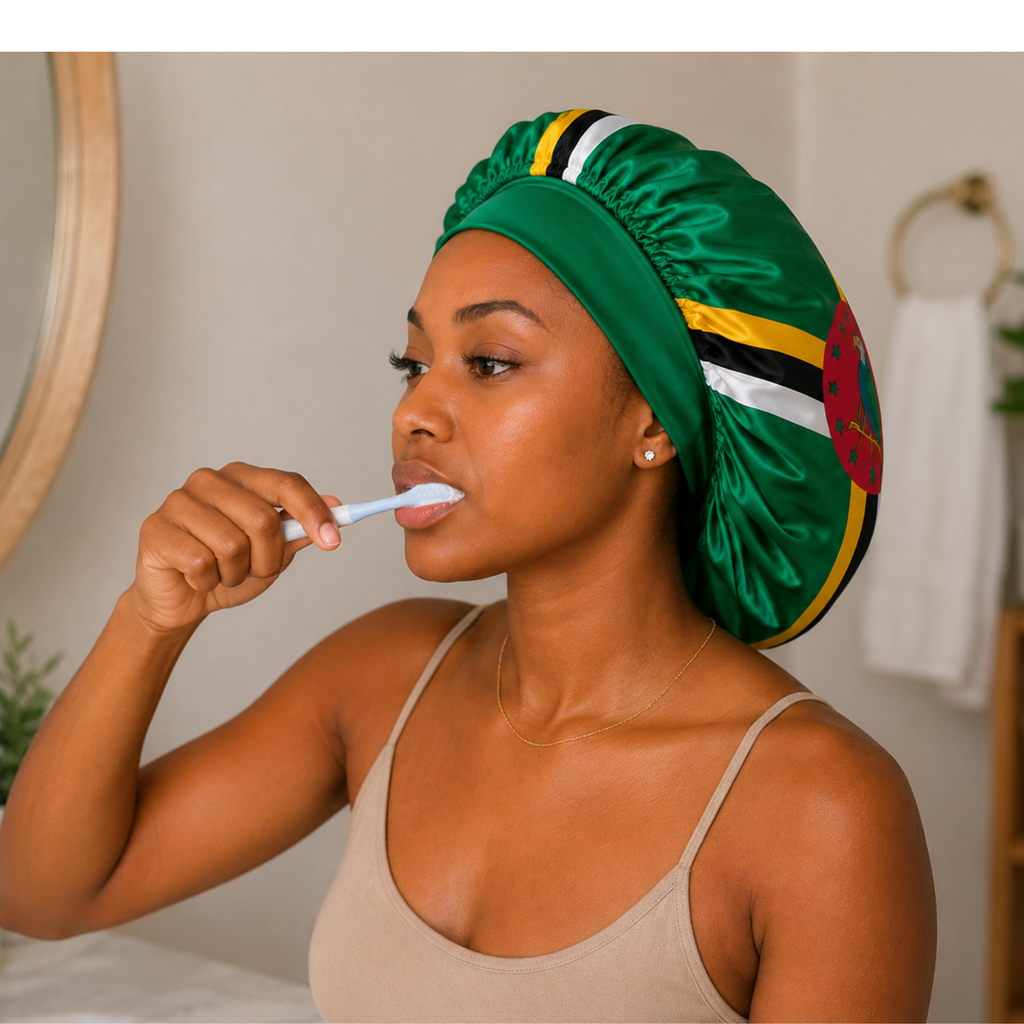 Dominica Flag Bonnet