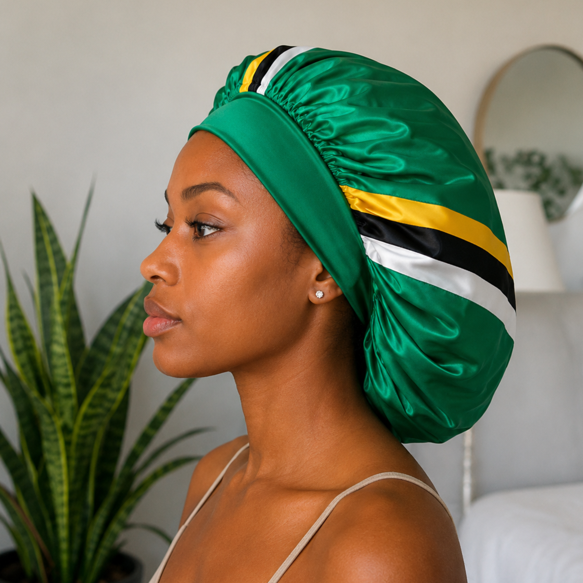 Dominica Flag Bonnet