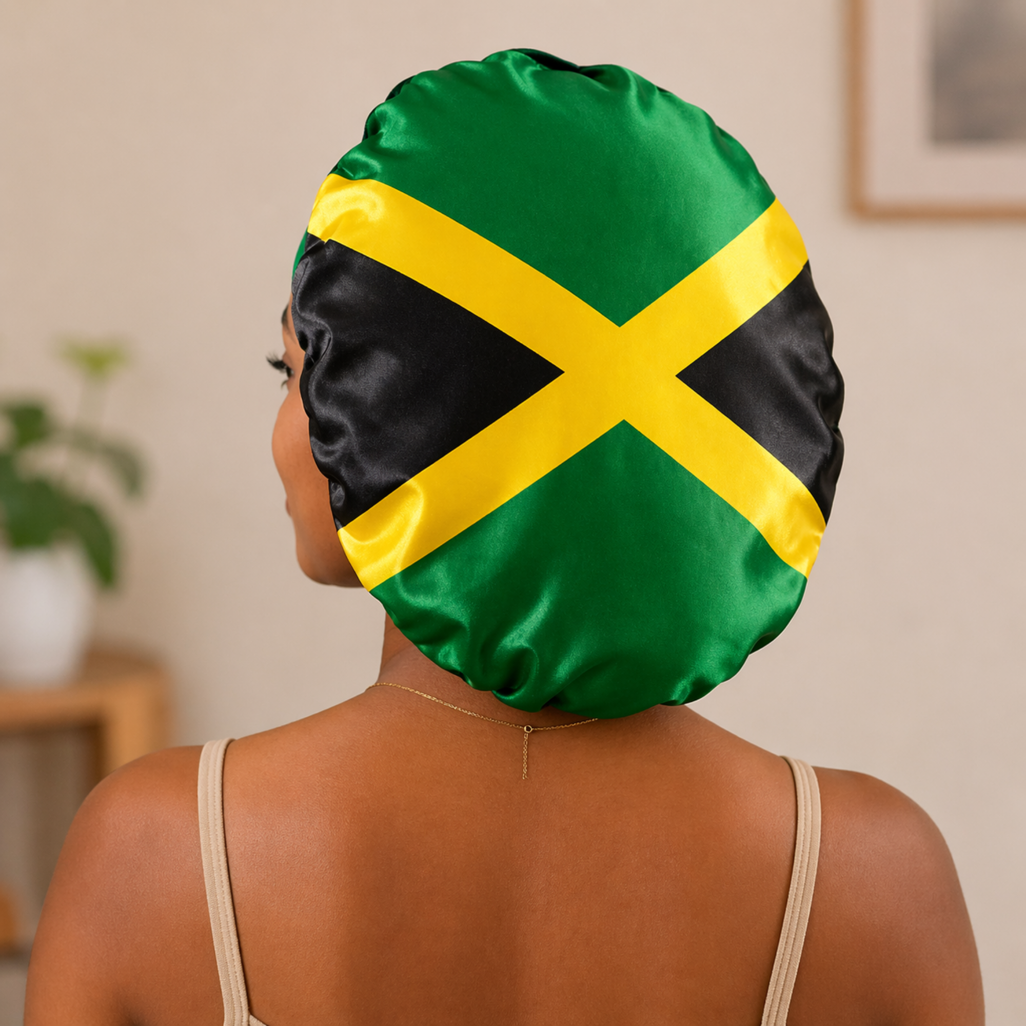 Jamaica Flag Bonnet