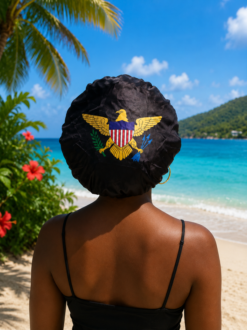 U.S. Virgin Islands Flag Bonnet